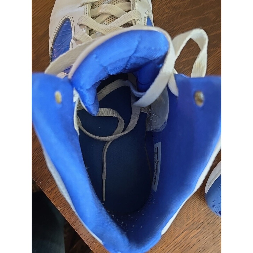 Nike 454140 103 Air Max Destiny TB Men Basketball Shoes White Blue US 10 - Picture 8 of 9